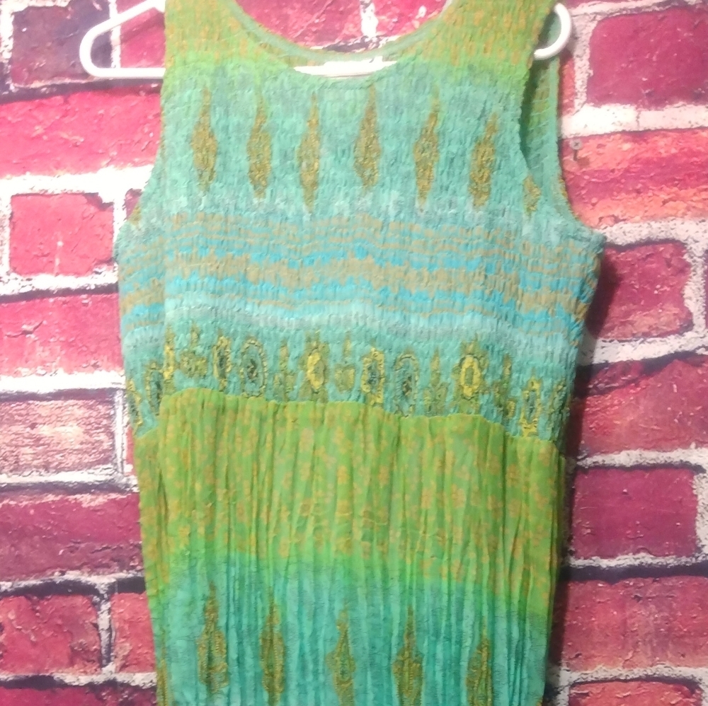 Coldwater Creek crinkle dress  Size 16